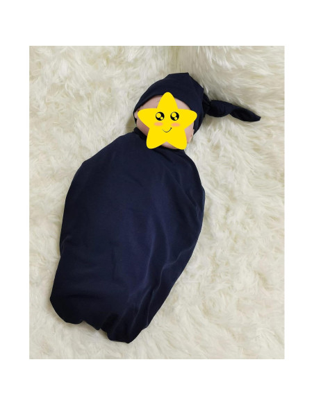 Bata de Maternidad QTECLOR con Manta y Diadema para Mamá