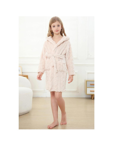 Bata de Baño con Capucha para Niñas Umeyda 6 Años
