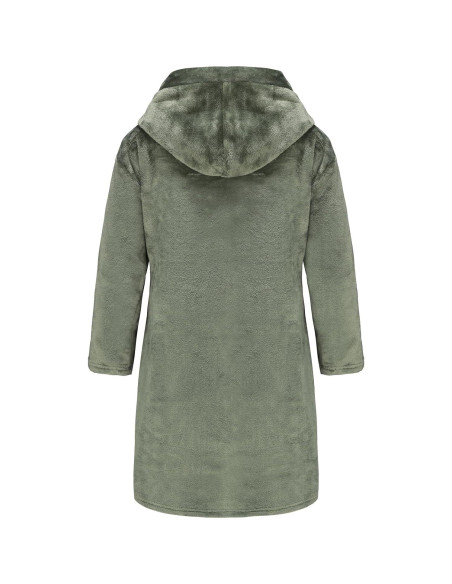Bata de Baño Fleece para Niños E.W Apparel 5-6 Años Verde Oliva