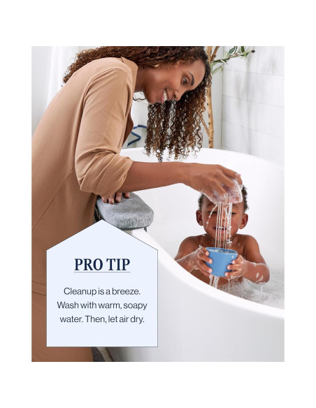 Tazas Apilables Lalo para Bebés - Silicona No Tóxica, 6 Unidades