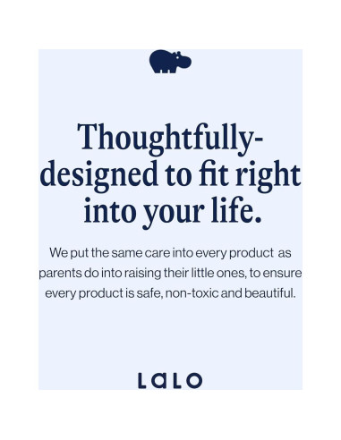 Tazas Apilables Lalo para Bebés - Silicona No Tóxica, 6 Unidades