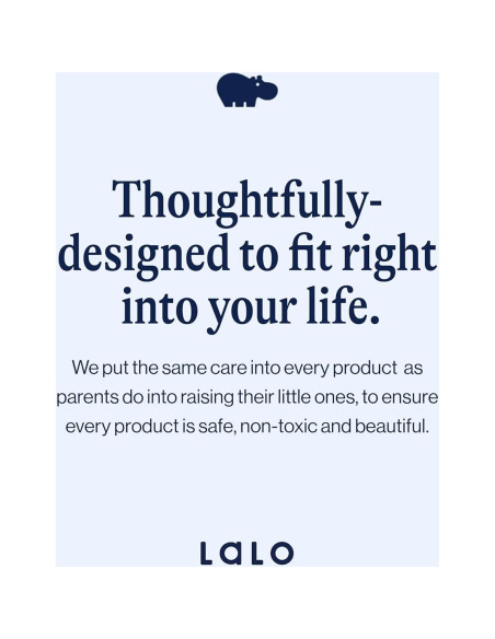 Tazas Apilables Lalo para Bebés - Silicona No Tóxica, 6 Unidades