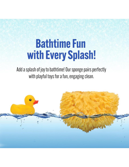 Esponja de Mar Natural Baby Buddy - Ultra Suave 2 Unidades