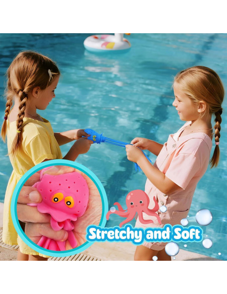 Bolas de Agua Pulpo Babelshar - Paquete de 4 Juguetes Flotantes