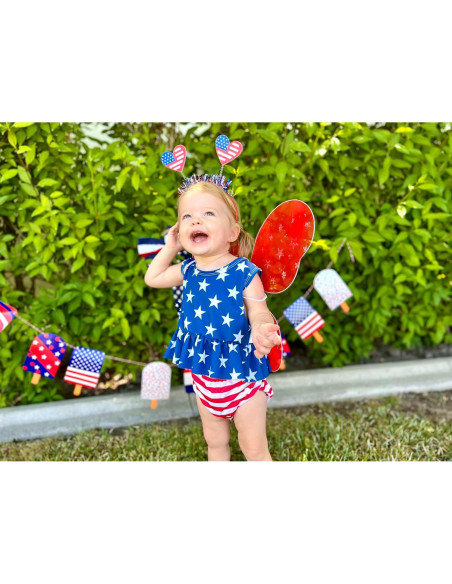 ALVABABY Traje de Baño para Niña 0-1T, Bikini Reutilizable