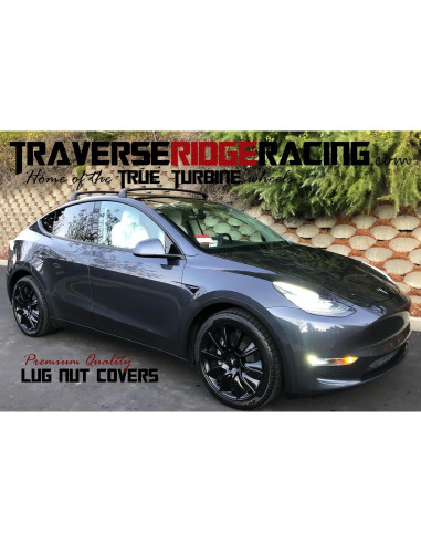 Juego de 22 tapas de tuerca de rueda Traverse Ridge Racing para Tesla