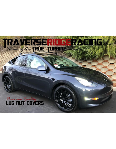 Juego de 22 tapas de tuerca de rueda Traverse Ridge Racing para Tesla