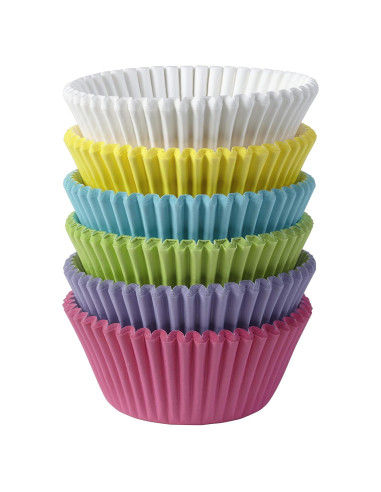 Moldes para Cupcakes Wilton Multicolor 150 Piezas 5.08 cm