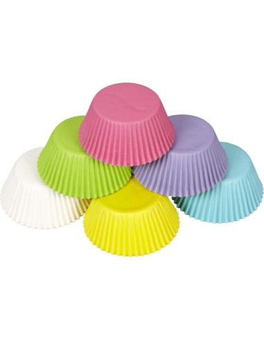 Moldes para Cupcakes Wilton Multicolor 150 Piezas 5.08 cm
