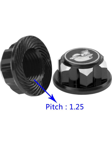 Adaptadores de tuercas de rueda 17mm Vgoohobby para RC