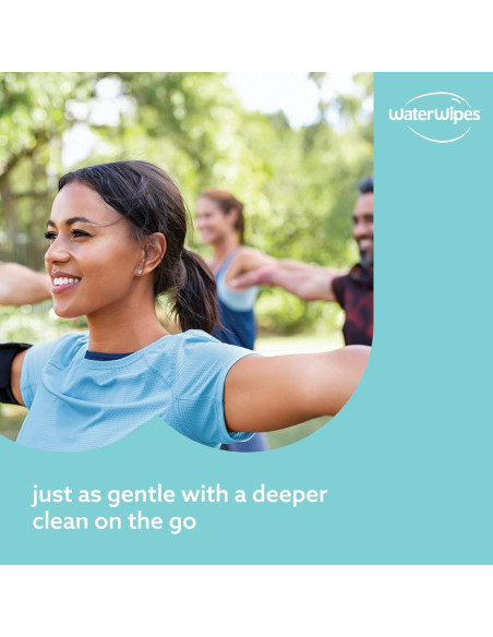 Toallitas Húmedas WaterWipes Sensitive+ 224 Unidades Hipoalergénicas