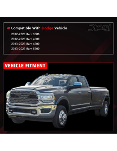 Tuercas de Llantas Dtomi M14-1.50 para Dodge Ram 2012-2023 2