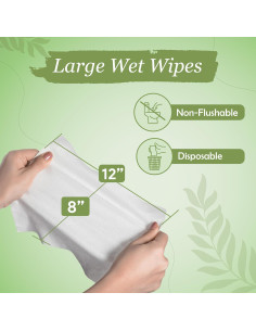 Toallitas Húmedas Extra Grandes ProHeal 112 Unidades 30x20cm 2