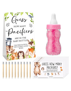 Juego de Baby Shower Roowest 512 Piezas Adivina Chupetes