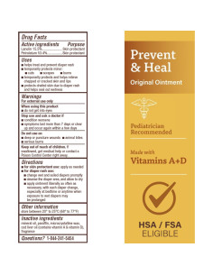 Ungüento A+D para Erupciones de Pañal 453.6 g y 113.4 g 2