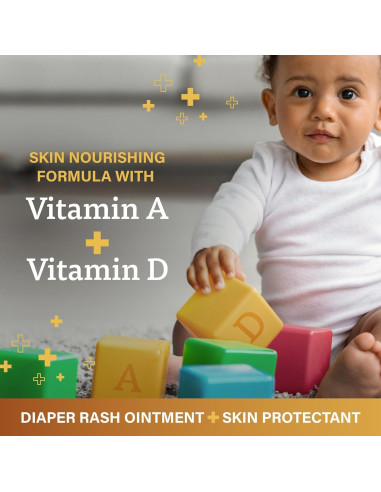 Ungüento A+D para Erupciones de Pañal 453.6 g y 113.4 g