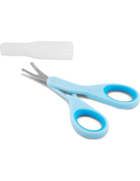 Tijeras de Uñas Chicco para Bebés de Acero Inoxidable con Funda