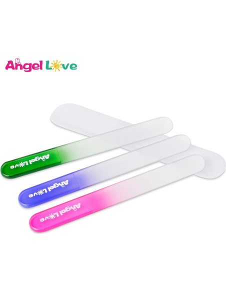 Lima de Uñas para Bebés Angel Love - Set de 3 Unidades