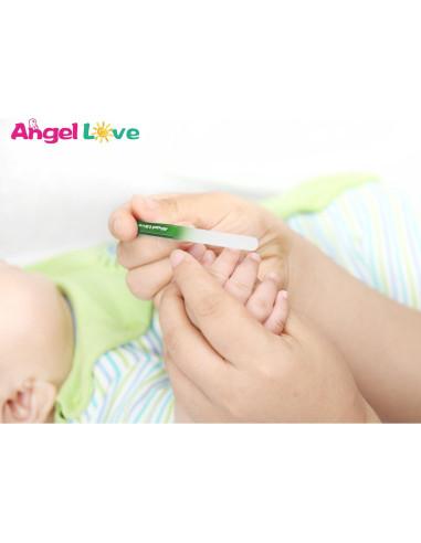 Lima de Uñas para Bebés Angel Love - Set de 3 Unidades