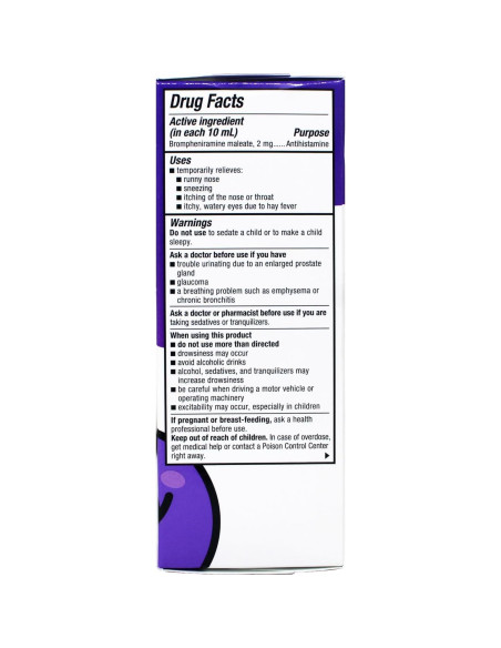 Dimetapp Elixir Líquido para Niños 118 ml - Resfriado y Alergia