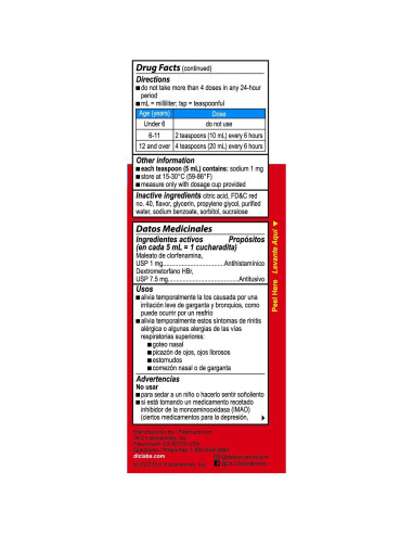 Bactimicina Jarabe para la Tos Infantil 118 ml Sabor Fresa