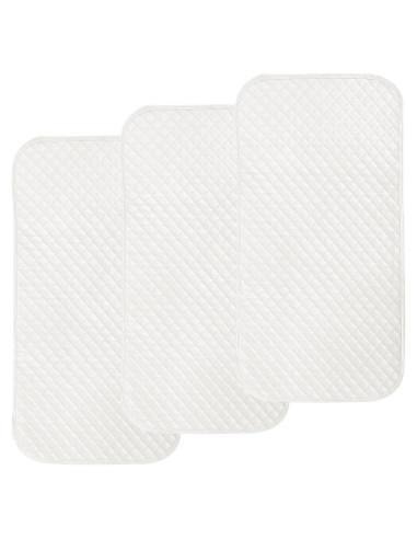 Forro de Cambiador de Bebé Boulevard Agradable 68.6x33 cm Blanco