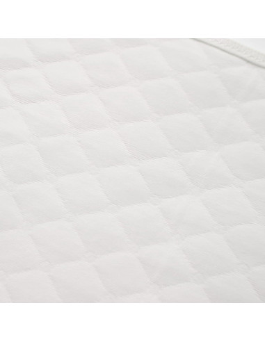 Forro de Cambiador de Bebé Boulevard Agradable 68.6x33 cm Blanco