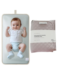 Alfombrilla de Cambio de Pañales Lily Miles Portátil Impermeable