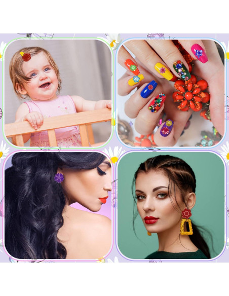 10 Moldes de Silicona para Flores Nuenen - DIY Manualidades