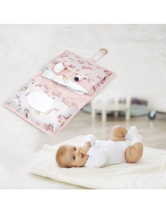 Bolso de Pañales BABY SHOWER CHOCOLATE Rosa 24x43 cm 2