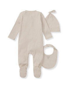 Conjunto Mono Unisex Bebé Burt's Bees 100% Algodón Orgánico 3 Piezas 2