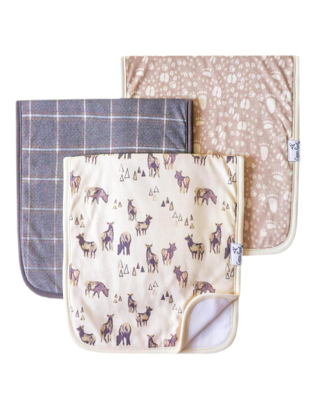 Paños de Eructo para Bebés Copper Pearl - 3 Unidades 53x25 cm