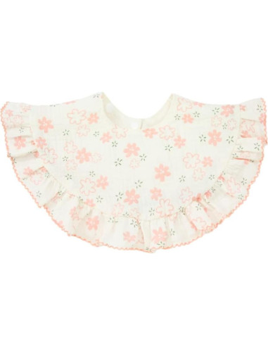 4 Baberos de Muselina Unisex Algodón para Bebés 0-36 Meses