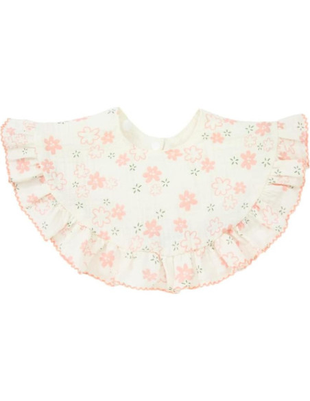 4 Baberos de Muselina Unisex Algodón para Bebés 0-36 Meses