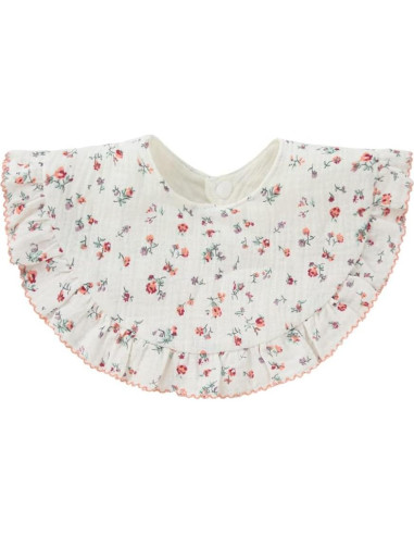 4 Baberos de Muselina Unisex Algodón para Bebés 0-36 Meses