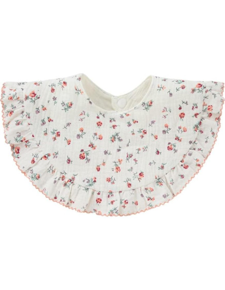 4 Baberos de Muselina Unisex Algodón para Bebés 0-36 Meses