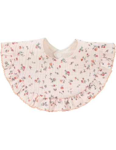 4 Baberos de Muselina Unisex Algodón para Bebés 0-36 Meses