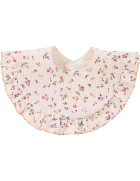 4 Baberos de Muselina Unisex Algodón para Bebés 0-36 Meses