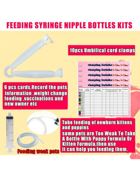 Kit de Parto para Cachorros y Gatitos Kewen - Suministros Completos