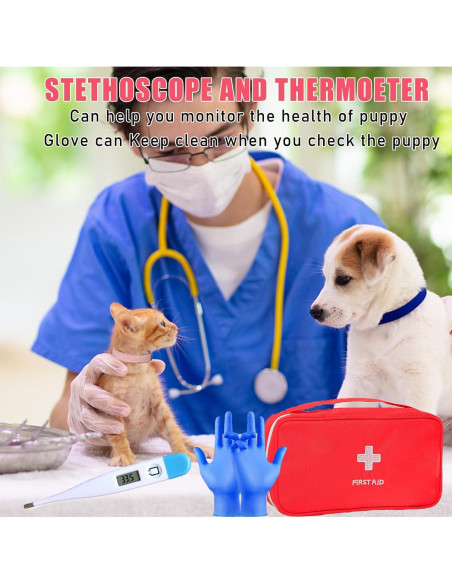 Kit de Parto para Cachorros y Gatitos Kewen - Suministros Completos