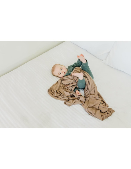 Manta de Envolver Copper Pearl Gobi 117x117 cm Suave y Elástica