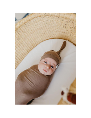 Manta de Envolver Copper Pearl Gobi 117x117 cm Suave y Elástica