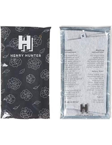 Saco de Envolver para Bebé HH Henry Hunter - 3 Unidades Algodón