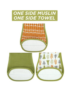 Pañales de Muselina DREAMS & DIMPLES 100% Algodón 3 Pzas 2