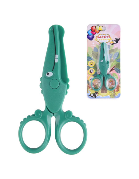 Tijeras de Seguridad para Niños ASTARON Cocodrilo 12 cm