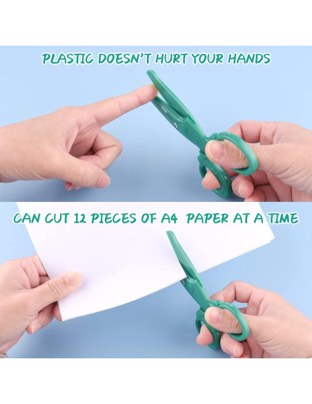 Tijeras de Seguridad para Niños ASTARON Cocodrilo 12 cm