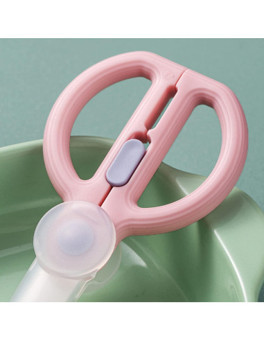 Tijeras de Cerámica DAMPEN para Bebés - Cortador Seguro Verde