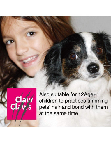Tijeras de Aseo para Mascotas Claw Claws 15 cm Punta Redonda