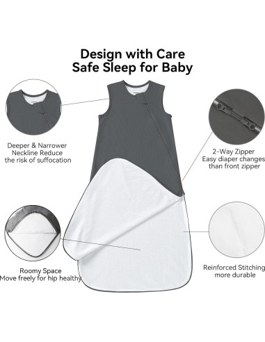 Saco de Sueño Refrigerante BubblePanda 0.5 Tog 0-6 Meses