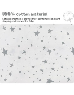 Saco de Sueño de Manga Larga Miracle Baby 0-6 Meses Algodón 2